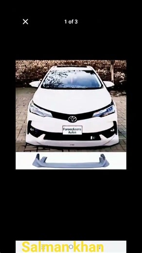 fiberglass sports kids 2018 Corolla body kit install #automobile #salman #corollahatchback
