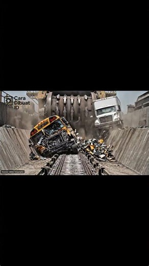 Gila! Jutaan Mobil Rongsokan Berubah Jadi Rel Kereta Api Canggih! #short #daurulang #mobilrongsokan