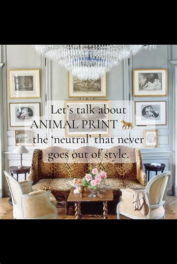 Elevate Your Space with Timeless Animal Print Decor