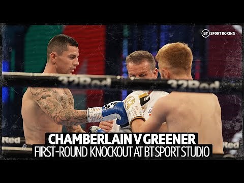 First boxing match in over 100 days ends in first-round knockout! Mark Chamberlain v Stu Greener
