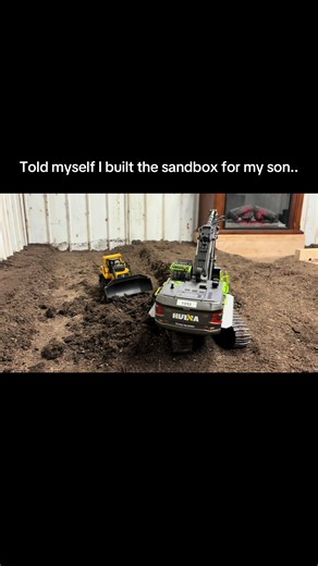 Adult Sandbox Fun with RC Excavators