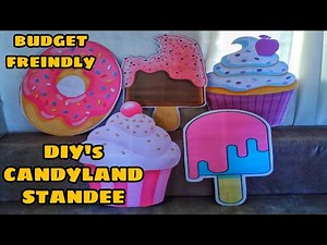 DIY HOW TO MAKE STANDEE|CANDYLANDTHEME|BUDGET FRIENDLY 2021