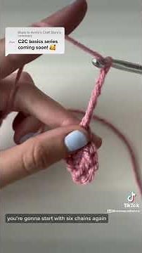 Crochet Corner to Corner Quick Tutorial Part 1