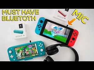 GuliKit Bluetooth Audio and Microphone Adapter for Nintendo Switch and Nintendo Switch Lite