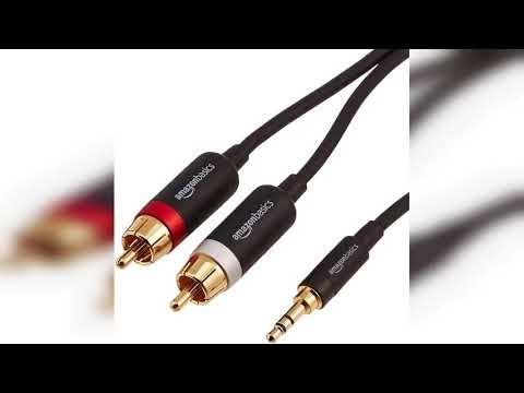 Rezension: Logitech Bluetooth Audio Adapter schwarz & Amazon Basics PBH-19822 Cinch-Audiokabel, 3...