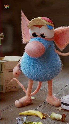 The Robot Vacum Cleaner #ratticmini #funny #forkids #babies #youtube #trending #funny