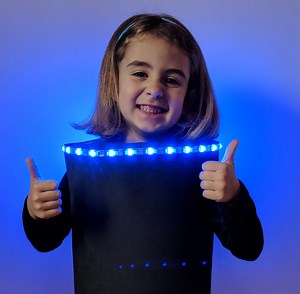This Kid’s Working Amazon Echo Costume Wins Halloween