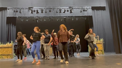 15K views · 96 reactions | Our Ruth cast is hard at work! Enjoy a behind the scenes look  We are less than one month away from opening night! | Ohio Star Theater at Dutch Valley | Facebook