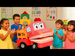 Good Manners with Barney the Truck! 🚛 Learn Through Play + Educational Children's Song IN 4K!