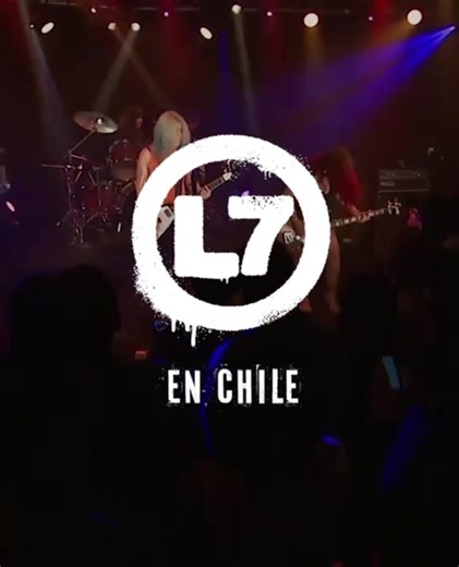 Hey Ho Lets Go! Chile!!! @venusconcerts | L7 Official