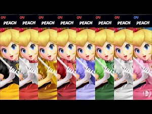Super Smash Bros. Ultimate - Bowsette's Army Vs. Peach
