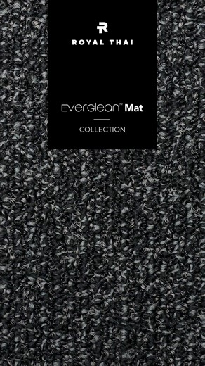 The EverGlean Mat Collection is designed to enhance the guest journey from the moment they arrive. Using a two-zone system that combines outdoor scraping with indoor absorption, EverGlean helps manage moisture, debris, and footfall impact in high-traffic entrances. The ReGrip backing offers improved slip resistance, while durable yarn systems maintain appearance and structure over time. The result is a cleaner, safer, and more refined approach to managing entryway performance in hospitality spac