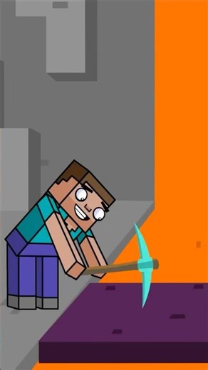 Let’s Mine it | Minecraft animation #minecraft #minecraftanimation #shorts #steve #animation