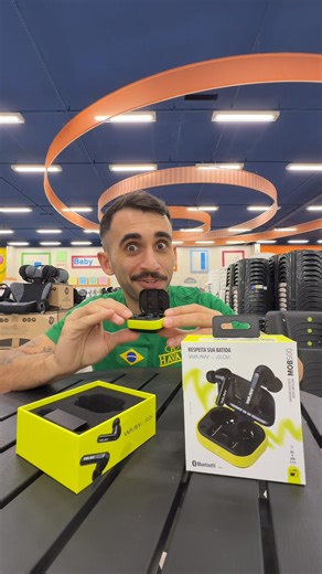 3.3K reactions · 40 shares | Fone 5 Estrelas pra você ouvir suas músicas com qualidade! ⭐⭐⭐⭐⭐ O Fone Waaw é Bluetooth e oferece até 36h de som e cancelamento de ruído ativo (ANC). É perfeito para acompanhar você o dia todo. ▶ Já clica no play e vem conferir TUDO! Garanta o seu na Havan mais próxima ou através do nosso site e aplicativo por apenas R$249,90  | Havan | Facebook