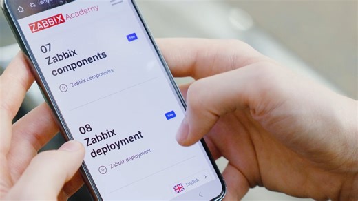 It's official! 🧑‍🎓 We’ve just launched our new product – Zabbix Academy. It’s a self-paced learning platform that’s designed to give you a smarter and more flexible path to Zabbix expertise. Learn at your own pace – anytime and anywhere. 🌍 Whether you’re taking your very first steps with Zabbix or already know your way around and want to go deeper, the Academy has content for every level, from quick introductions to more advanced courses. You can choose the way you learn best: subscribe for f