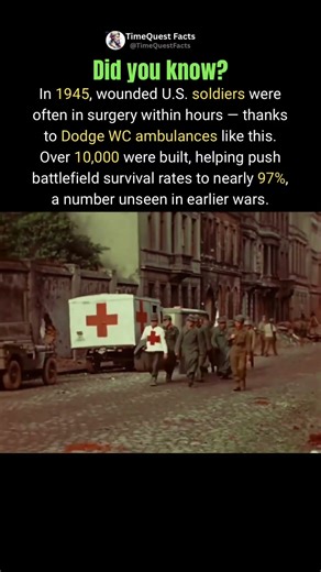 WW2’s Lifesaving Machine: Dodge WC Ambulance #shorts