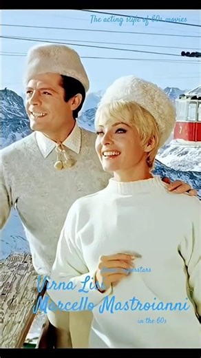 Mastroianni & Lisi: The Golden Age of '60s Italian Cinema #marcellomastroianni #nostalgia