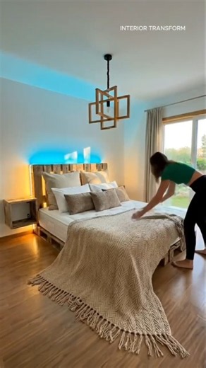 Cozy Modern Bedroom Makeover | Warm & Stylish Bedroom Design