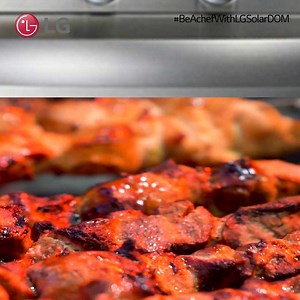 The LG SolarDOM has been designed to be a cooking powerhouse. It features multiple heaters, including a Charcoal Heating Function that mimics the effect of charcoal grills giving you the power to grill perfect nyama choma indoors! Visit http://lge.ai/6181yMdff for more! #BeAChefWithLGSolarDOM | LG Global