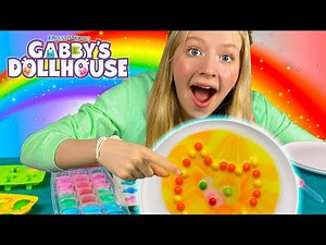 Snack Science! 🧪 Rainbow Candy Experiments for Kids | GABBY'S DOLLHOUSE