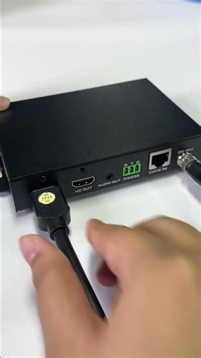 Cool, we call this plug and play. #4K60 #HDMIExtender #HDBaseT #AEL