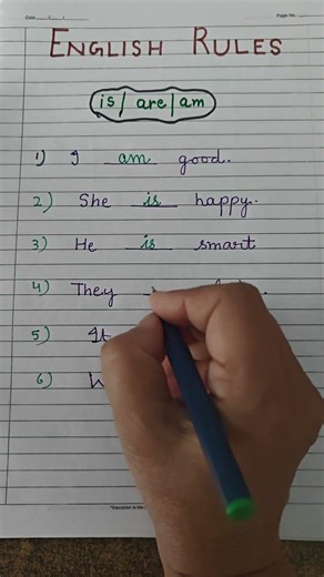 English grammar basic rules concepts verbs