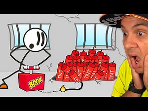 Escaping a MAXIMUM SECURITY Prison as a Stickman!