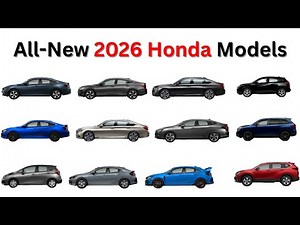 All-New 2026 Honda Models You Must See!