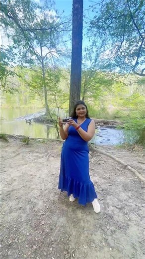 Wild birthday vibes by river 🌿