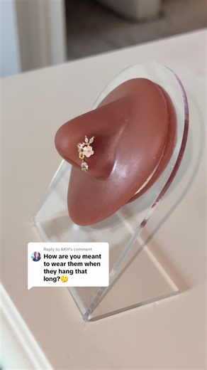 Dangle Nose Rings: How to Wear Them Stylishly