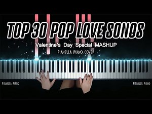 POP PIANO MASHUP - 30 TOP HITS IN 6.5 MINUTES | Piano Cover by Pianella Piano