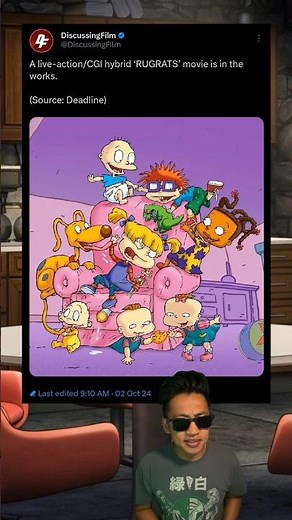 Rugrats movie in the works will be a blend of live action and CGI