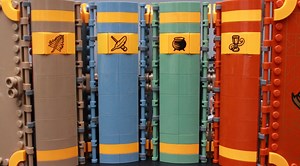 Displaying all the LEGO Harry Potter Hogwarts Moments together