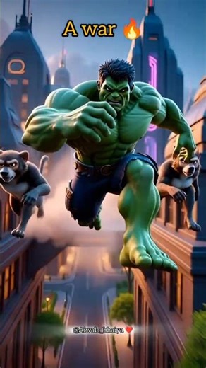 “Epic Animal Action Team 🐱🐶🐒 vs Power Warrior — Cinematic Adventure | Must Watch!”. #shorts