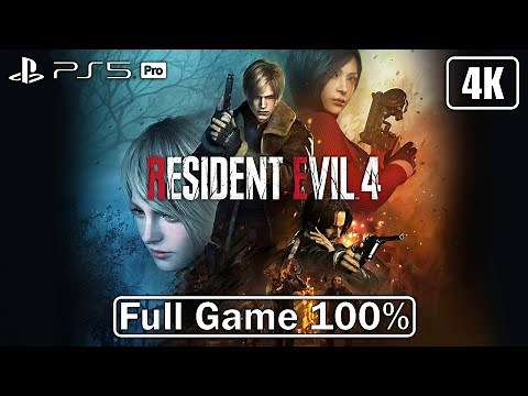 Resident Evil 4 Remake - Full Game 100% Longplay Walkthrough 4K 60FPS