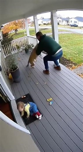 Heart-Stopping Moment: Cat Defends Baby Against Dog!#HeroCat #BraveCat #BabyProtector #CatVsDog