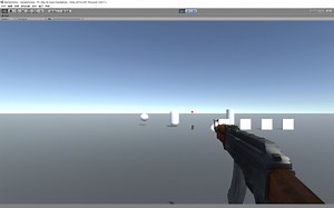 Unity自制的一个简单FPS的DEMO