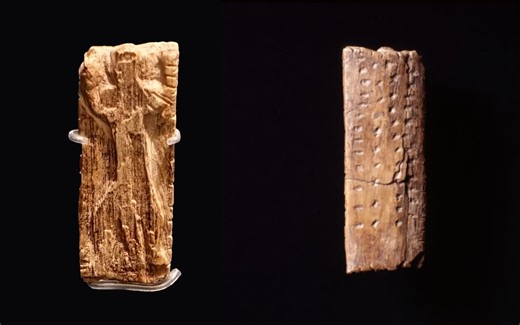 Engraved signs on the Adorant and other Stone Age artifacts constitute a 40,000-year-old writing system predating the Mesopotamian one