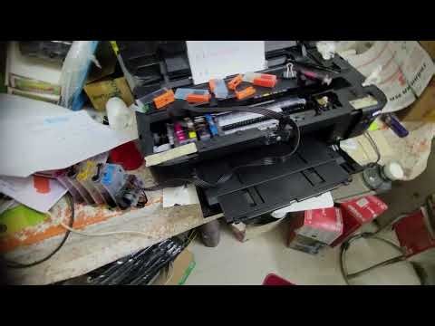 Restoring a Canon printer showing error 5C00