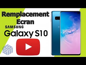 Samsung Galaxy S10 Remplacer l'écran Complet ( Vitre + Amoled Pré-Montés Sur Châssis )