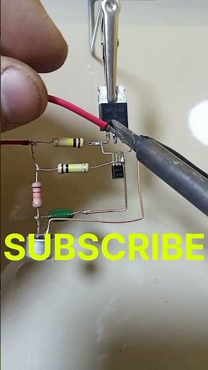 DIY sound controlled light | Voice Activated Circuit With MOSFET 💥💥💥