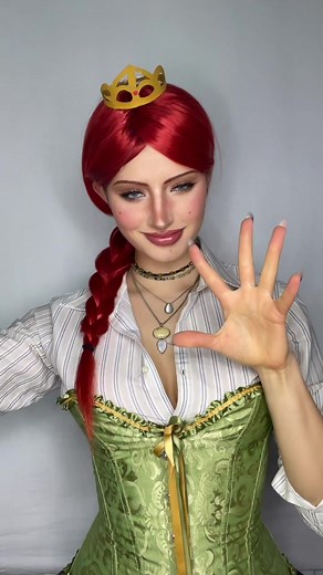 Princess Fiona Shrek Cosplay - Office Core Fashion