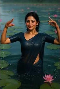 Adada Mazhaida - Paiya BGM Instrumental | Lotus Pond Water Dance 🌸