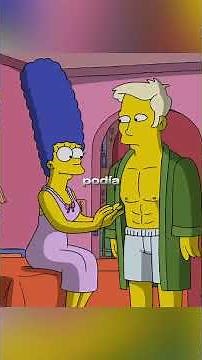 Moe en el cuerpo de Maggie #lossimpson