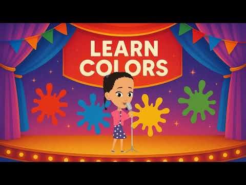 Learning with Ava: Let’s Learn Colors Song!