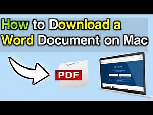 How to Download a Word Document on Mac – Quick & Easy Method