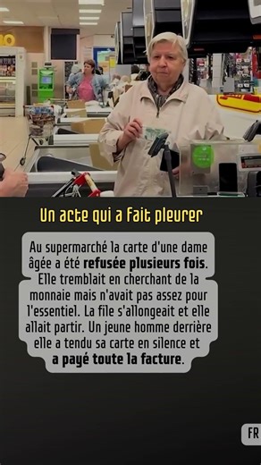 Un acte qui a fait pleurer #Gentillesse #Solidarite #Aide