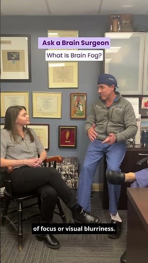 Brain surgeons take on brain fog 👀 #shorts #brainhealth #neurology