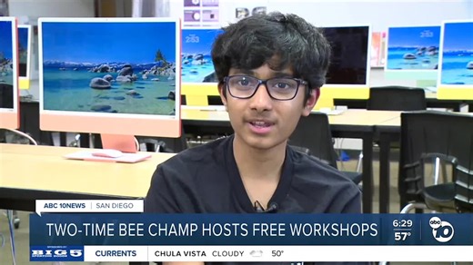 2-time county spelling bee champion hosts free workshops for spellers