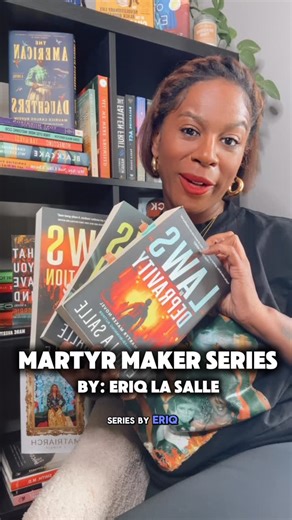 Ro on Instagram: "@eriqlasalle did his BIG on w/this series! The Martyr Maker Series: 📚Laws of Depravity 📚Laws of Wrath 📚Laws of Annihilation #bookstagram"
